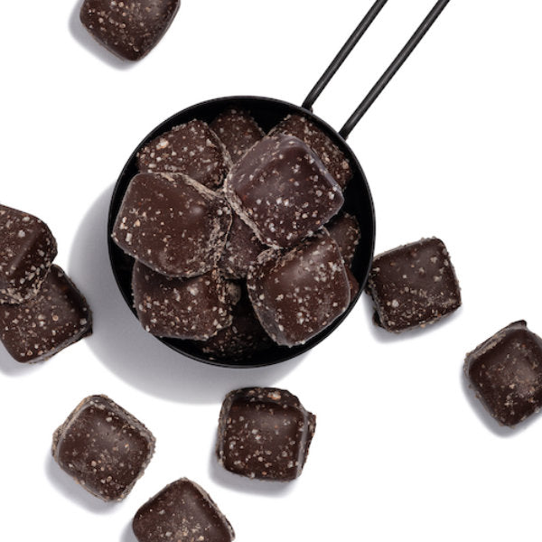 SWTZ - Chocolate covered salted caramel squares